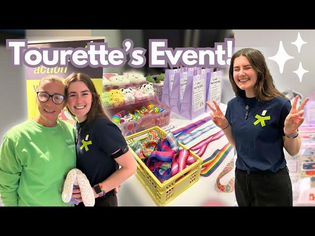 My First Ever Shop Stall, Sleepovers & Tourette's Event  | Tic Fete 2024