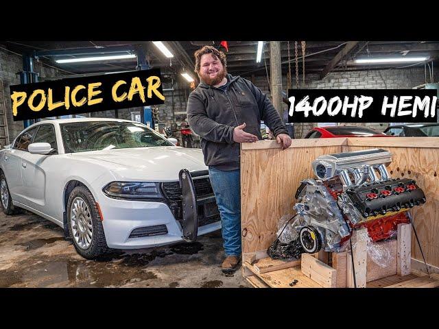 I got a 1400HP Engine for the Police Car