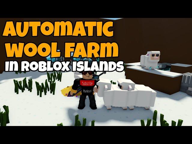 How to make an automatic wool farm (automatic feeding and wool collection)
