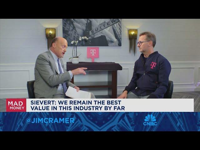 T-Mobile CEO Mike Sievert sits down with Jim Cramer