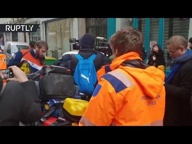 Видео с места взрыва в центре Парижа — РТ на русском