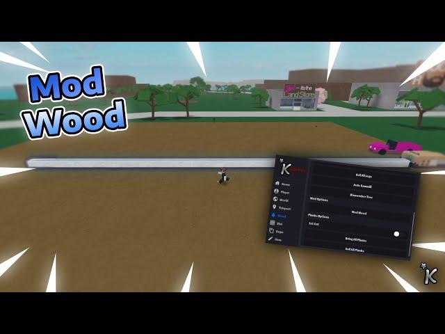 How to Mod Wood using KronHub! | Lumber Tycoon 2