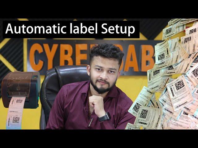 How To Setup Automatic Crop Flipkart Seller label In thermal Printer And Customer Invoice