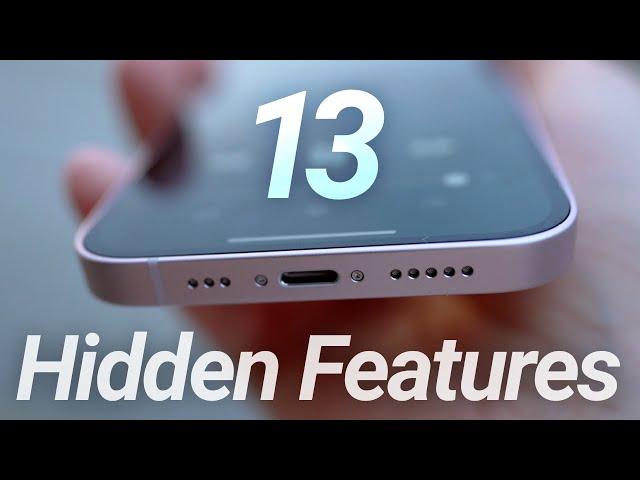 iPhone 13 & 13 Pro HIDDEN Features! New Apple Secrets