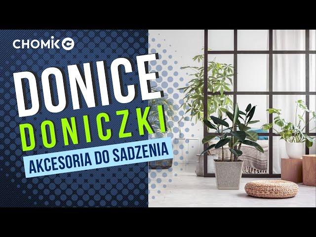 Donice Doniczki Akcesoria do sadzenia. Kolekcja 2025. Kupisz w CHOMIK Centrum Dom i Ogród