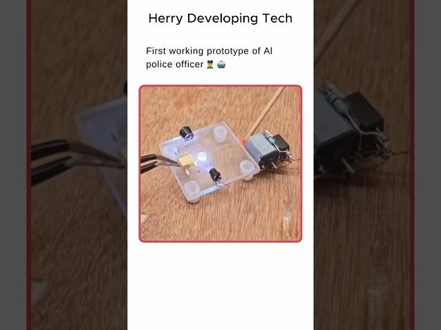  First Working Prototype of AI Police Officers  | The Future of Law Enforcement?  #shorts #short