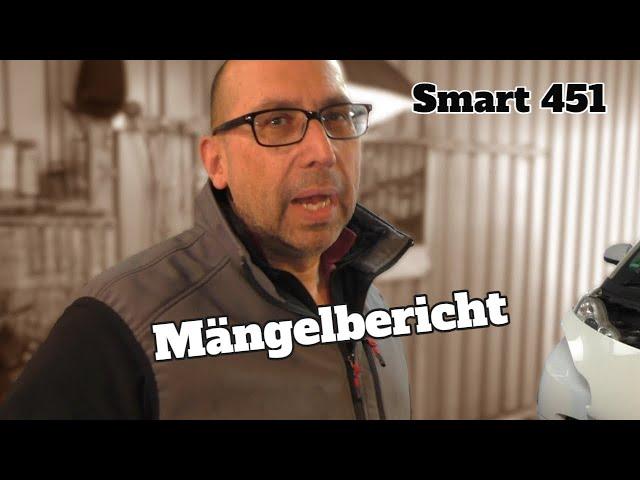 Seit 8 Jahren im Besitz - so sieht er aus - Smart 451 MHD - 103000 KM