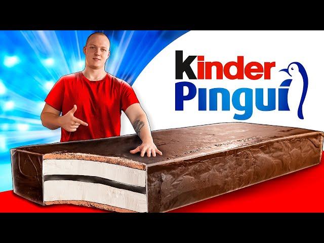 Я СДЕЛАЛ ГИГАНТСКИЙ KINDER PINGUI ВЕСОМ 200 КИЛОГРАММ