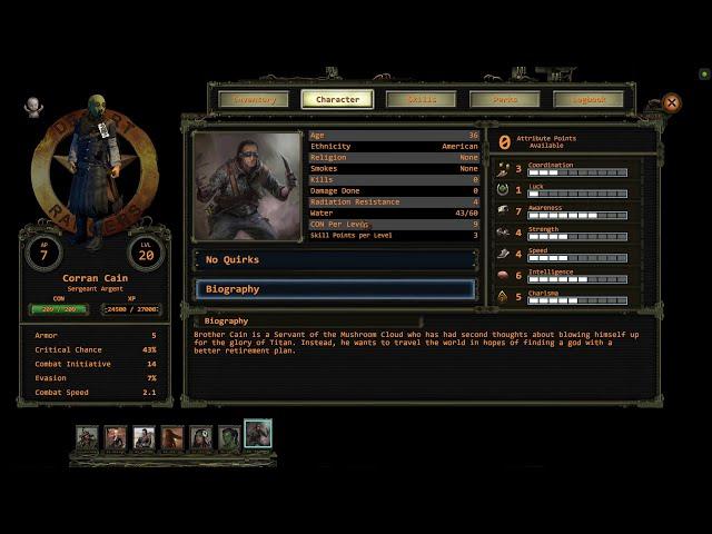 Wasteland 2 DC - Disarming the nuke and Corran Cain