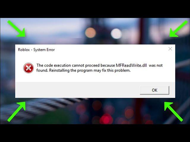 MFReadWrite.dll Not Found - MFReadWrite.dll Is Missing Issue Windows 11 10 / 8 / 7