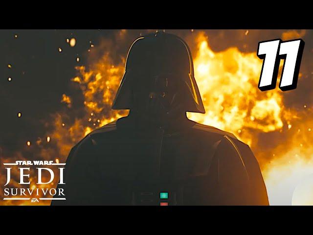 DARTH VADER! *REACTION* - Star Wars Jedi Survivor Walkthrough Gameplay Part 11