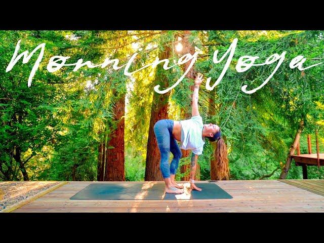 Full Body Morning Yoga - 15 min Energizing Deep Stretch for Beginners