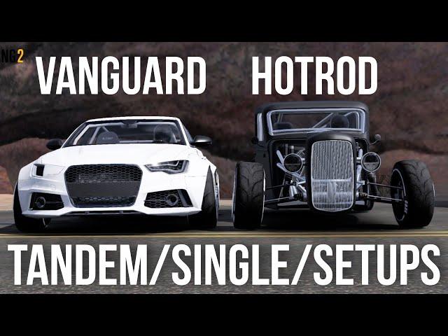 HOTROD + Vanguard (Audi RS 6) Pro-Drift III Setups | Tandem | | CarX Drift Racing 2