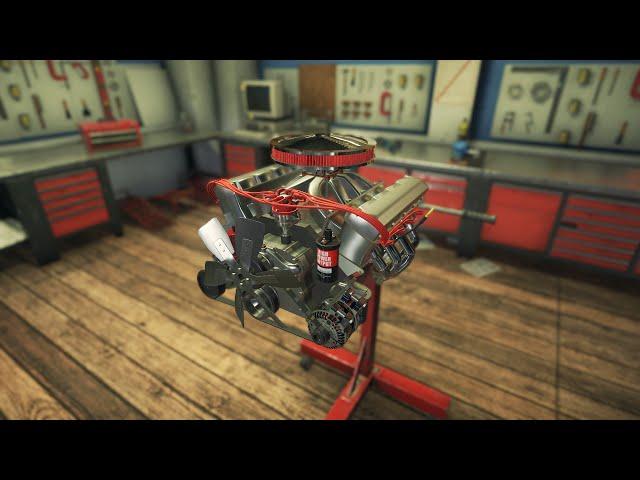 Car Mechanic Simulator 2018: V8 1carb OHV Engine