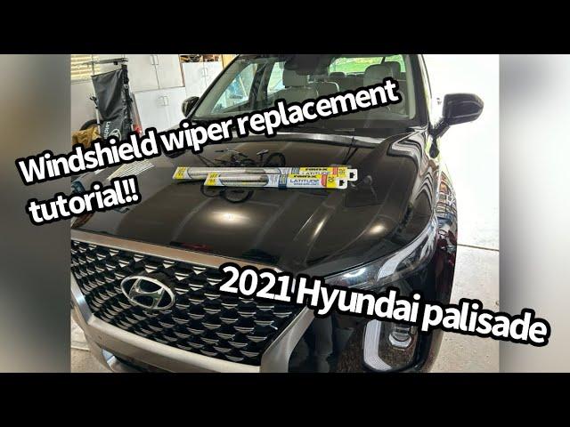 Windshield wiper replacement on 2021 Hyundai palisade!!