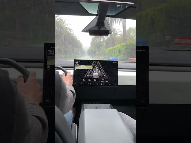 WATCH THIS… OMG, SO FAST! Launch mode, Beast Mode in the Cybertruck. #cybertruck #beastmode #tesla
