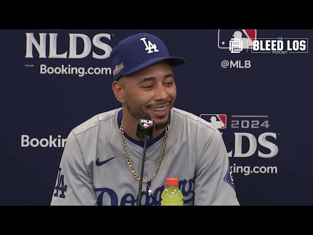 Dodgers Postseason: Mookie Betts and Will Smith discuss Game 4 win over Padres