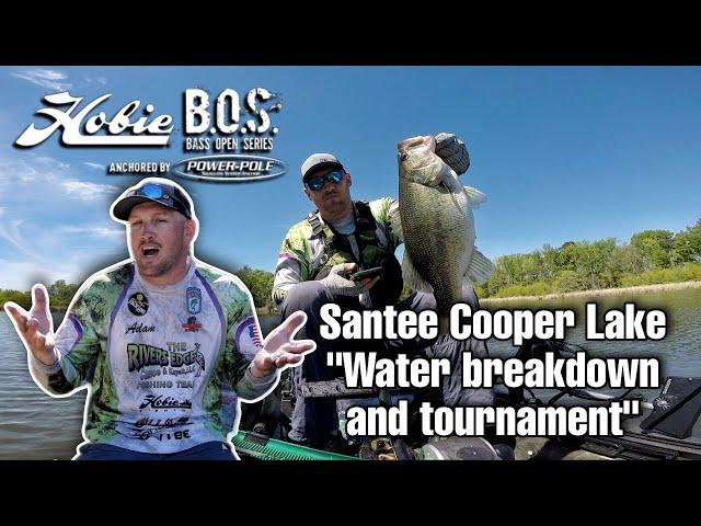 Hobie Bass Open Kayak Tournament - Santee Cooper 2023 (My crappy performance and lake breakdown)