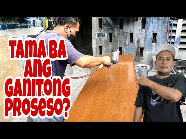 TAMA BA ANG PROSESO NA ITO? | Best varnish/paints ideas & techniques