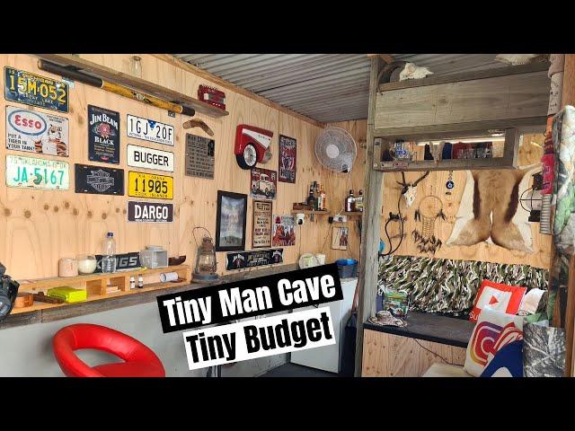 Tiny Budget, Big Dreams: The Ultimate Man Cave!