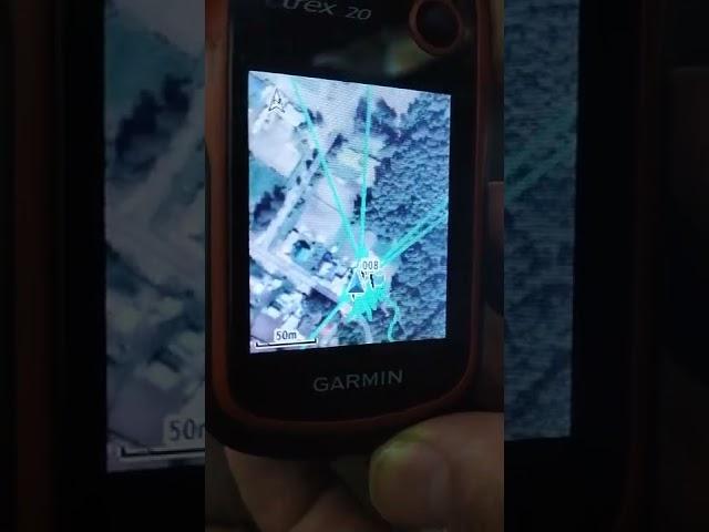 карта спутник + ГГЦ на примере garmin etrex 20