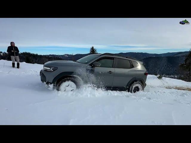 New Dacia Duster 2024 Snow Off Road