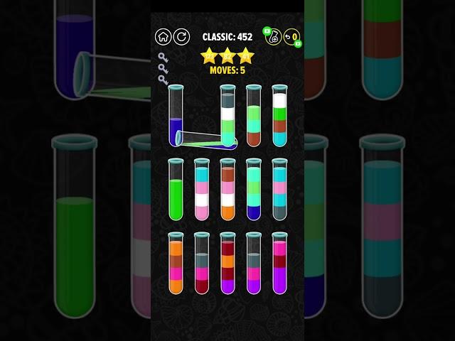 color water sort 3D level 452