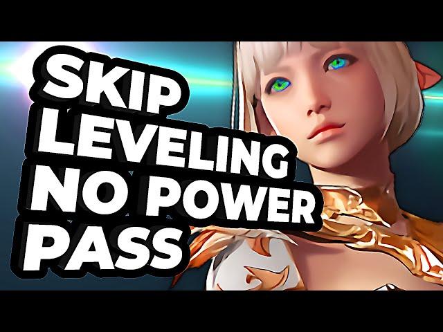 How to SKIP leveling WITHOUT powerpass LOST ARK level 50 get FAST Lost ark guide, lost ark endgame