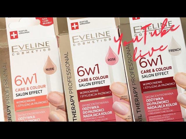 Testing & Swatching Nail Conditioners from Eveline Cosmetics [TODAY 2pm EST/8pm CET]