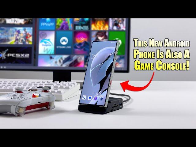 This New Phone Is Actually A Powerful Game & EMU Console! Redmagic 9S Pro Hands On