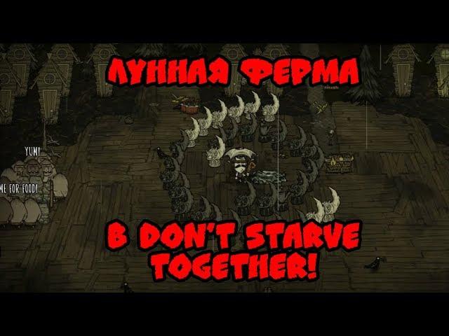 Создание Лунной Фермы в Don't Starve Together!