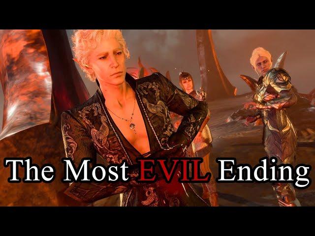 Dark Urge MOST EVIL ENDING | Spawn Astarion BETRAYAL | Patch 7 | Baldur's Gate 3