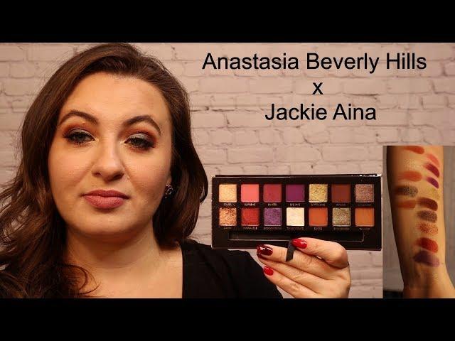 Новая палетка Anastasia Beverly Hills x Jackie Aina / Обзор / Свотчи / Макияж / LoraBeautyLife.