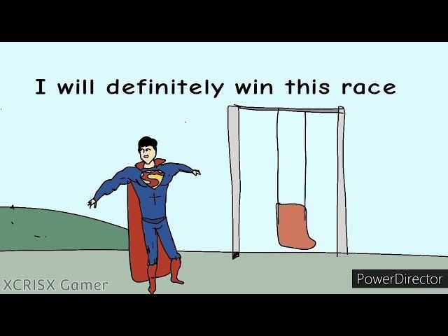 Saitama vs Superman - Race