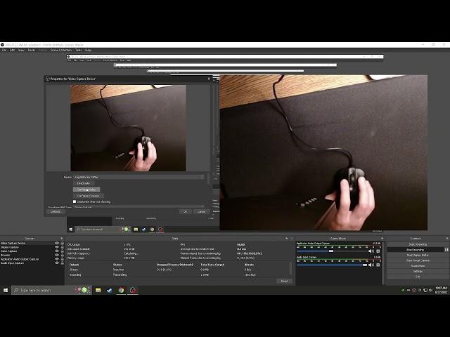 how to make (some) Logitech webcams 60 fps (OBS)