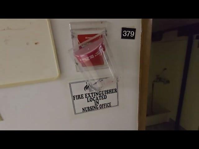 abandoned hospital fire alarm