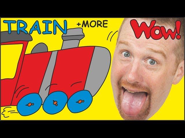 Steve´s Bike, Car and Train | Stories from Steve and Maggie | Learn English by Wow English TV