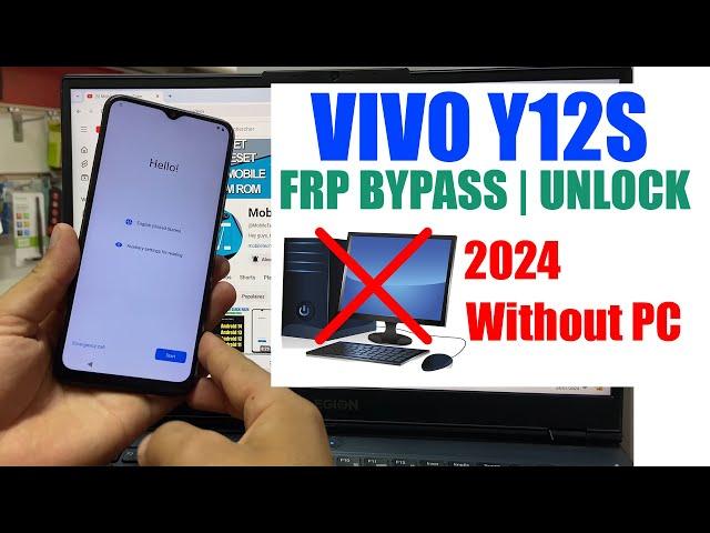 Vivo Y12s FRP Bypass - Vivo v2026 Google Account Remove Without Pc