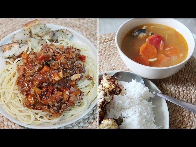 Mealprep with Marion: Beef Ragu & Tenggiri Soup 