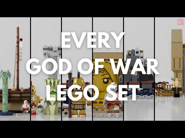 Every Greek Saga LEGO God of War Set