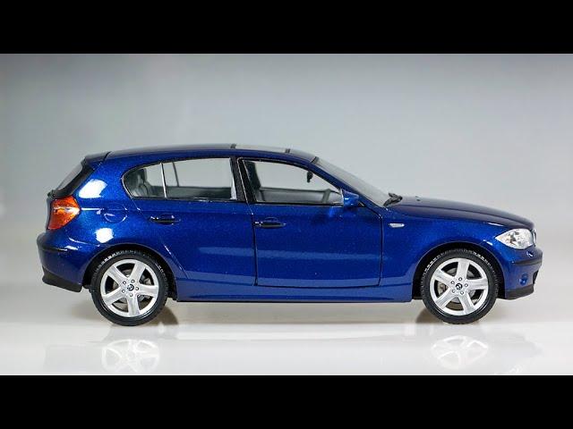 Review BMW Serie 1 e87 by Cararama 1:24