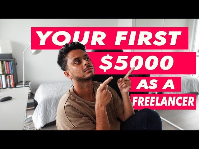 How I Made My First $5000 Month As A Freelance Marketer