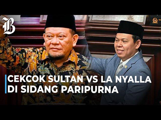 Drama Pemilihan Ketua DPD RI Sultan Najamudin Diwarnai Kericuhan