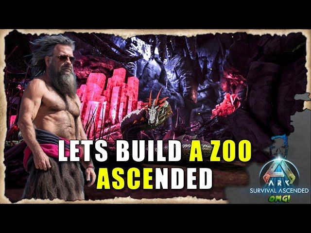 Ark Survival Ascended Let's Build a Zoo - Live Stream EP 206 The Aberration Collection