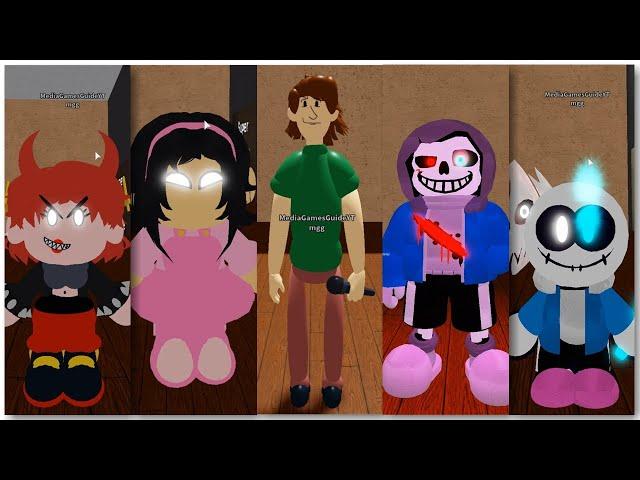 All 5  New Badges + Morphs/Skins in Friday Night Funkin Roleplay  - ROBLOX