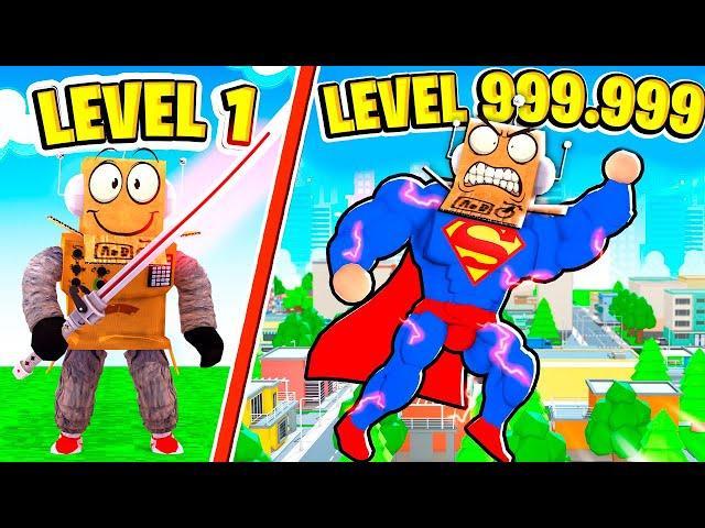 СТАЛ КРУТЫМ В МИРЕ СУПЕРГЕРОЕМ РОБЛОКС ЧЕЛЛЕНДЖ! ROBLOX Super Hero Academy Tycoon