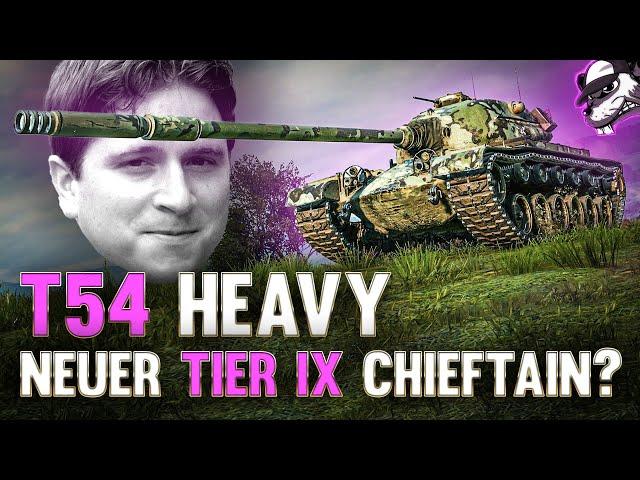 T54 Heavy - Neuer Tier IX Cheiftain? KAPPA [World of Tanks - Gameplay - Deutsch]