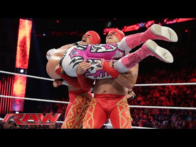 The Lucha Dragons vs. Los Matadores: Raw, July 27, 2015