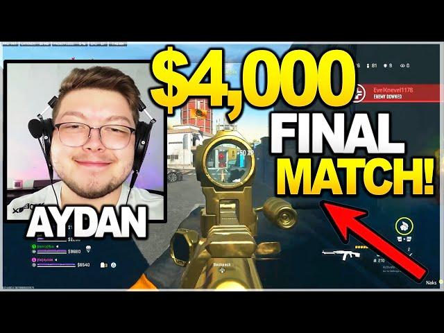 *NEW* WARZONE 2.0 Aydan Drops 24 Kills!! / $4,000 2V2 Final Match Amazing Gameplay!