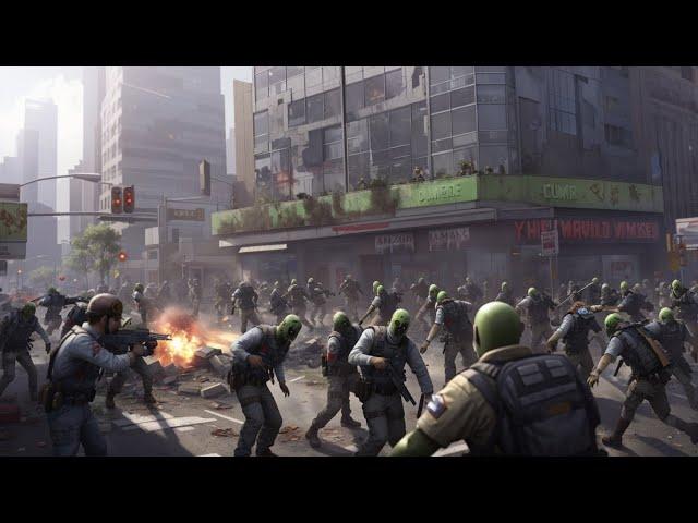 Zombie Headquarters Ambush in Zombie City